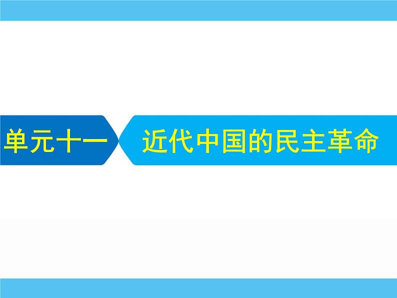 2019届二轮复习：专题十一　近代中国的民主革命 【课件】（101张）01