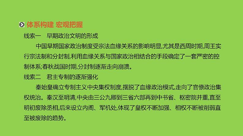 2019届二轮复习：专题一-古代中国的政治制度【课件】（110张）03