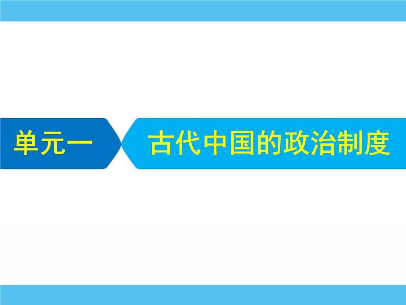 2019届二轮复习：专题一　古代中国的政治制度 【课件】（81张）01