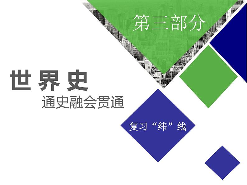 2019届二轮复习：通史九　地中海沿岸的文明——古代希腊和罗马 【课件】（73张）第1页