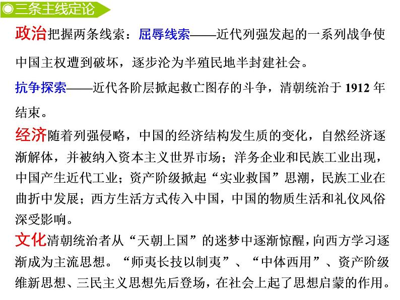 2019届二轮复习：通史五　晚清时期的内忧外患与救亡图存 【课件】（88张）第4页