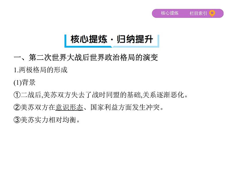 2019届二轮复习：第13讲　二战后世界的发展演变——两种社会制度的共存与斗争 （课件）（60张）06