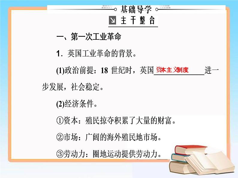 2019届二轮复习 第七单元 第16讲 两次工业革命与资本主义世界市场的形成 课件（63张）05