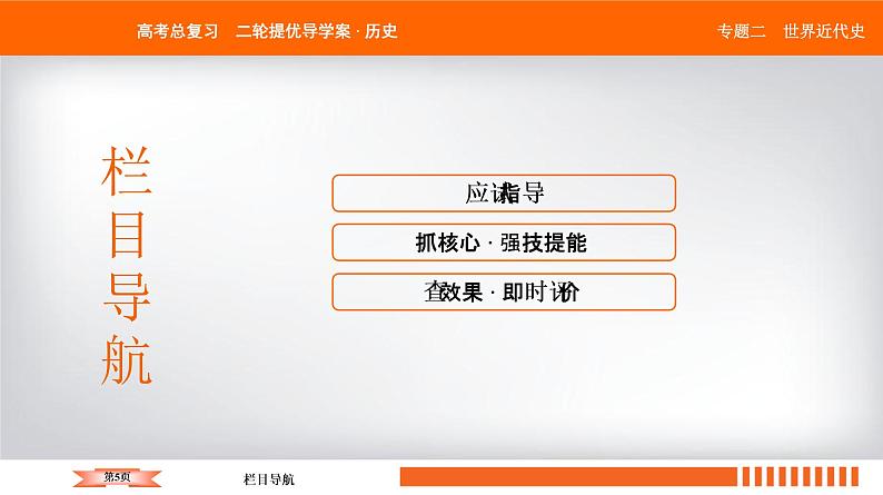 2019届二轮复习 西方资本主义经济发展及经济全球化 课件（55张）第5页