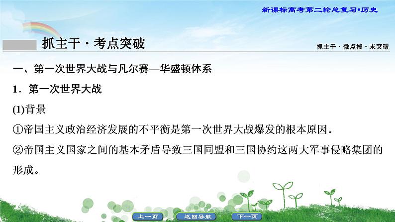 2019届二轮复习 选修3 20世纪的战争与和平 课件（49张）06