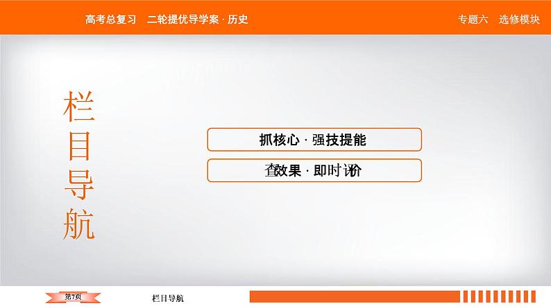 2019届二轮复习 中外历史人物评说（选修4） 课件（24张）07