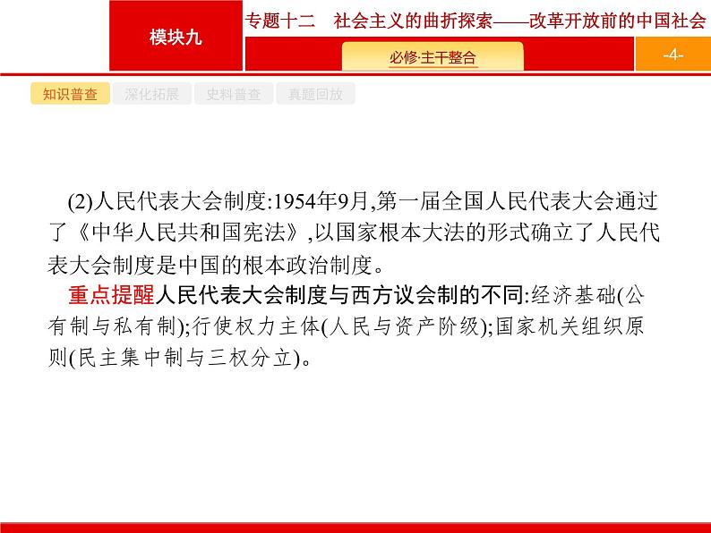 2019届二轮 专题12 社会主义的曲折探索——改革开放前的中国社会 课件（28张）（浙江专用）04