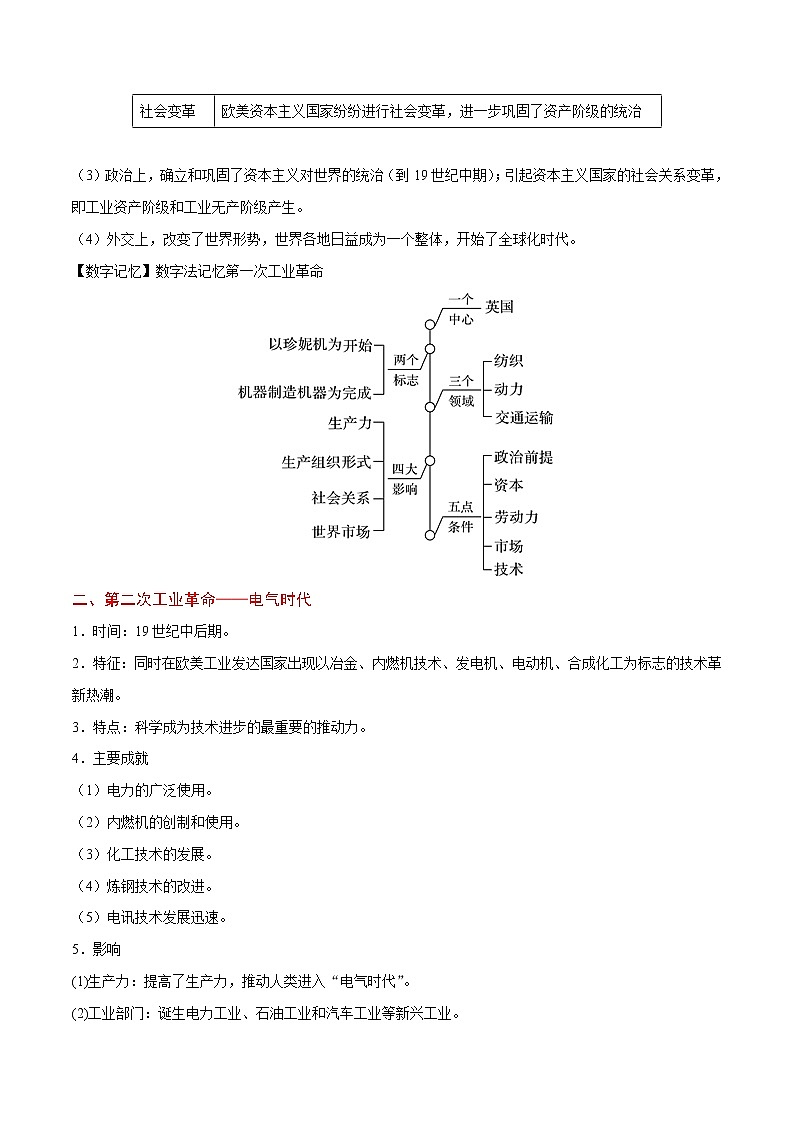 2020届二轮复习 考点18资本主义世界市场的形成  学案02