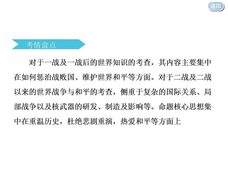 2020届二轮复习：专题十五   20世纪的战争与和平（课件）（31张）03