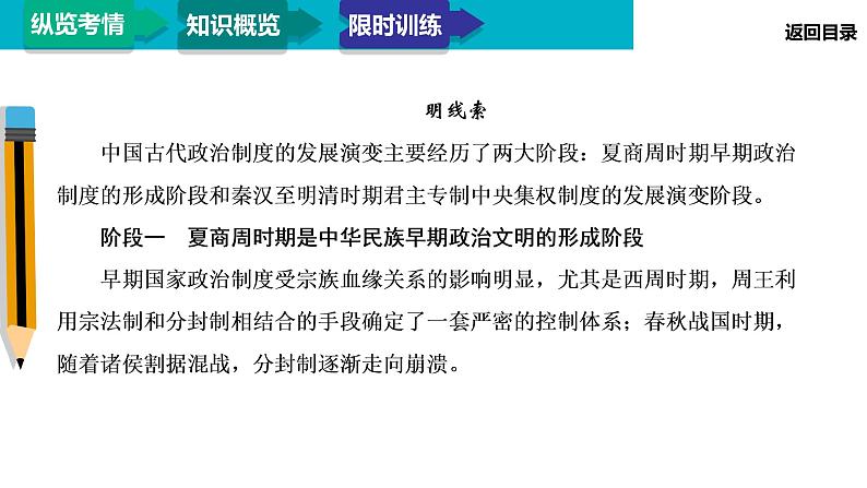 2020届二轮复习：模块1 专题1 古代中国的政治制度（课件）（86张）07