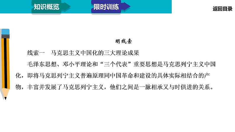 2020届二轮复习：模块2 专题10 现代中国的思想理论成果、科技、教育、文学和艺术（课件）（49张）04