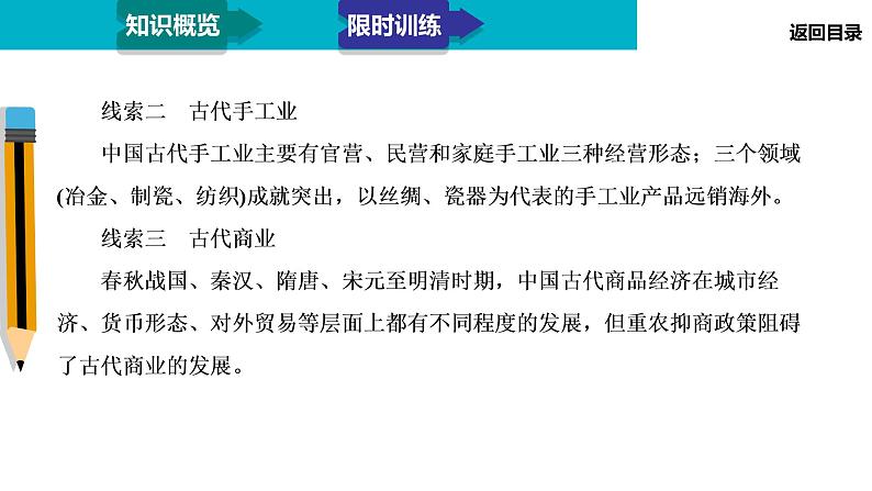 2020届二轮复习：模块1 专题2 古代中国经济的基本结构和特点（课件）（86张）第5页