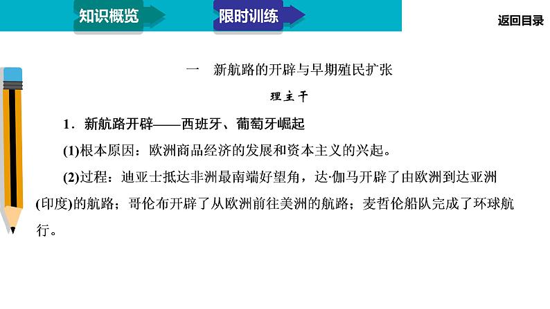 2020届二轮复习：模块3 专题12 资本主义世界市场的形成与发展（课件）（54张）07