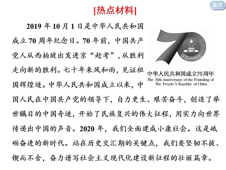 2020届二轮复习：社会热点（一）～（六） （课件）（97张）04