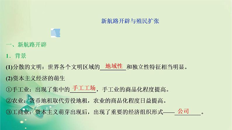 2020届二轮复习 专题十二　走向世界的资本主义市场 课件（38张）（浙江专用）05