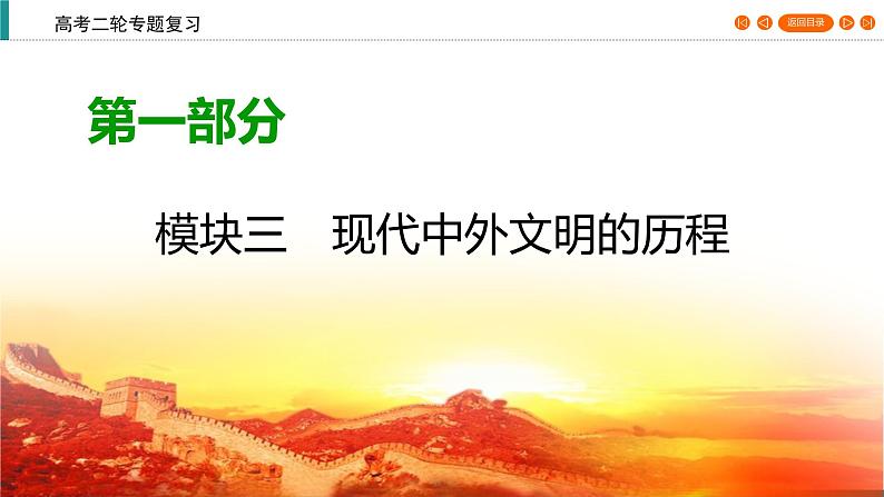 2020届二轮复习 资本主义现代化模式的调整时期(1929～1945年) 课件（49张）第1页