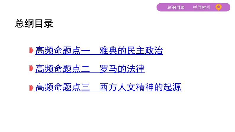 2020届二轮复习（江苏专用）：专题四 古代希腊、罗马 【课件】（55张）02