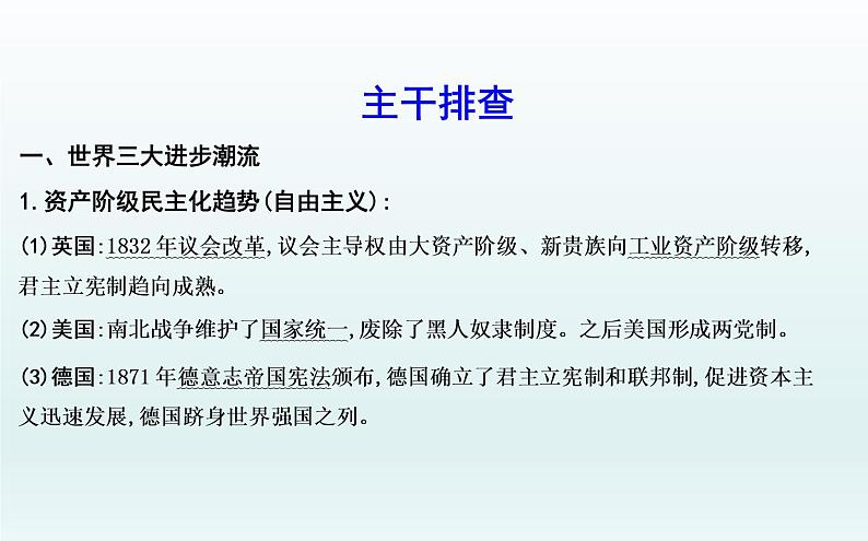 2020届二轮复习：板块十一　西方工业文明的确立与扩展—工业革命时期的资本主义（课件）（52张）05