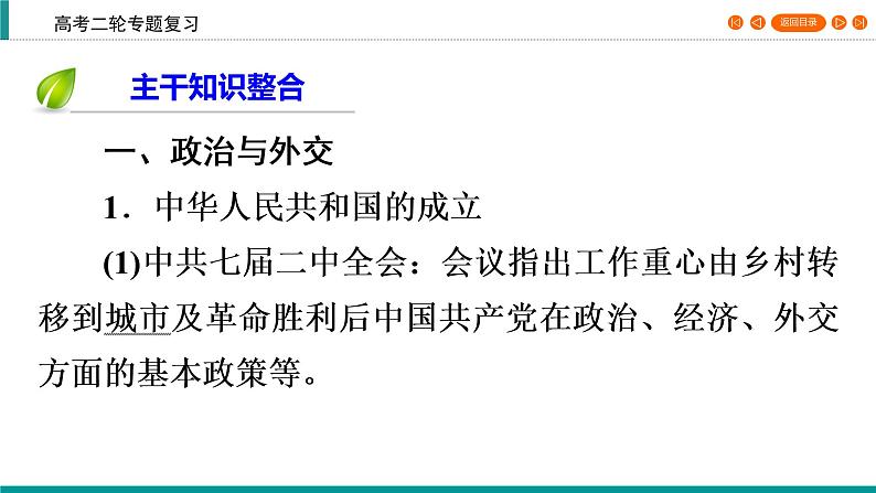 2020届二轮复习 新民主主义社会向社会主义社会的过渡时期(1949～1956年) 课件（48张）08