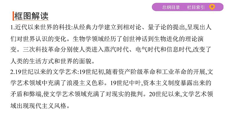 2020届二轮复习 专题七　近代以来的世界科技与文化 课件（44张）04