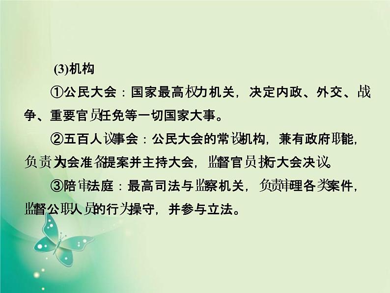 2020届二轮复习 　专题四　源远流长的古代西方文明 课件（64张）04