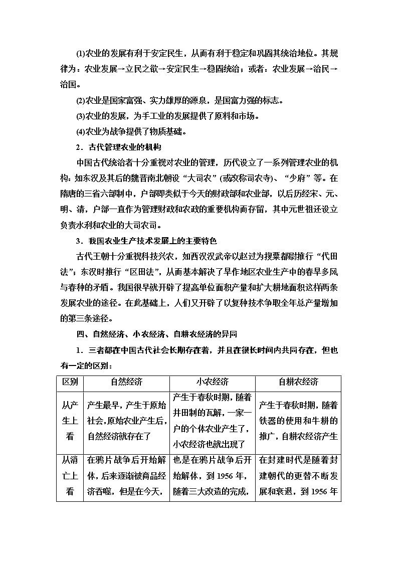 2021新高考岳麓版一轮历史总复习教师用书：模块2第6单元单元综合提升02