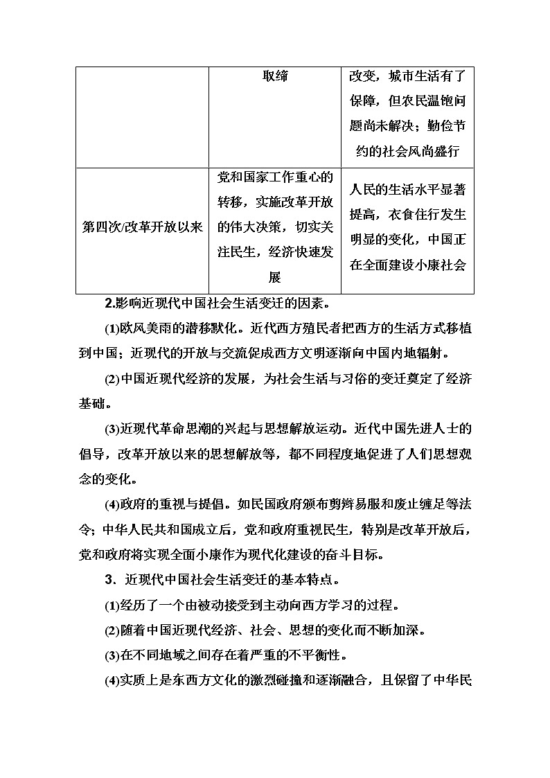 2021高考历史一轮复习教师用书：专题十专题综合提升第2页