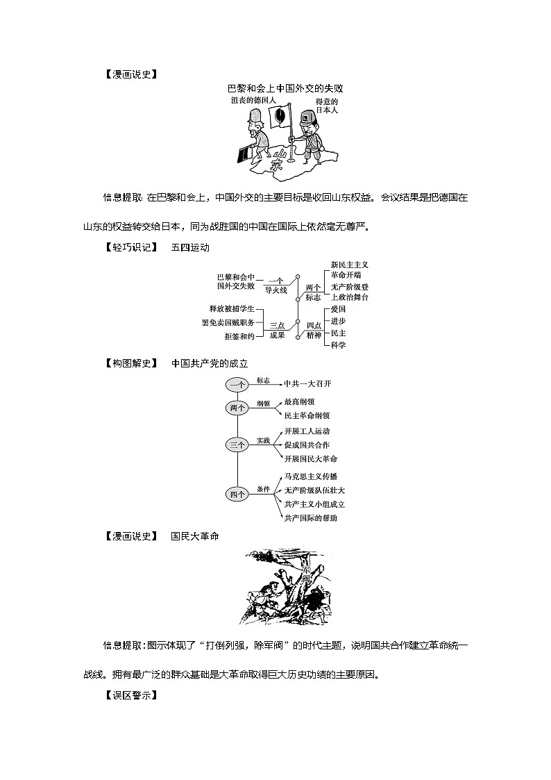 2021版新高考地区选考历史（岳麓版专题史）一轮复习讲义：第12讲　新民主主义革命（一）03