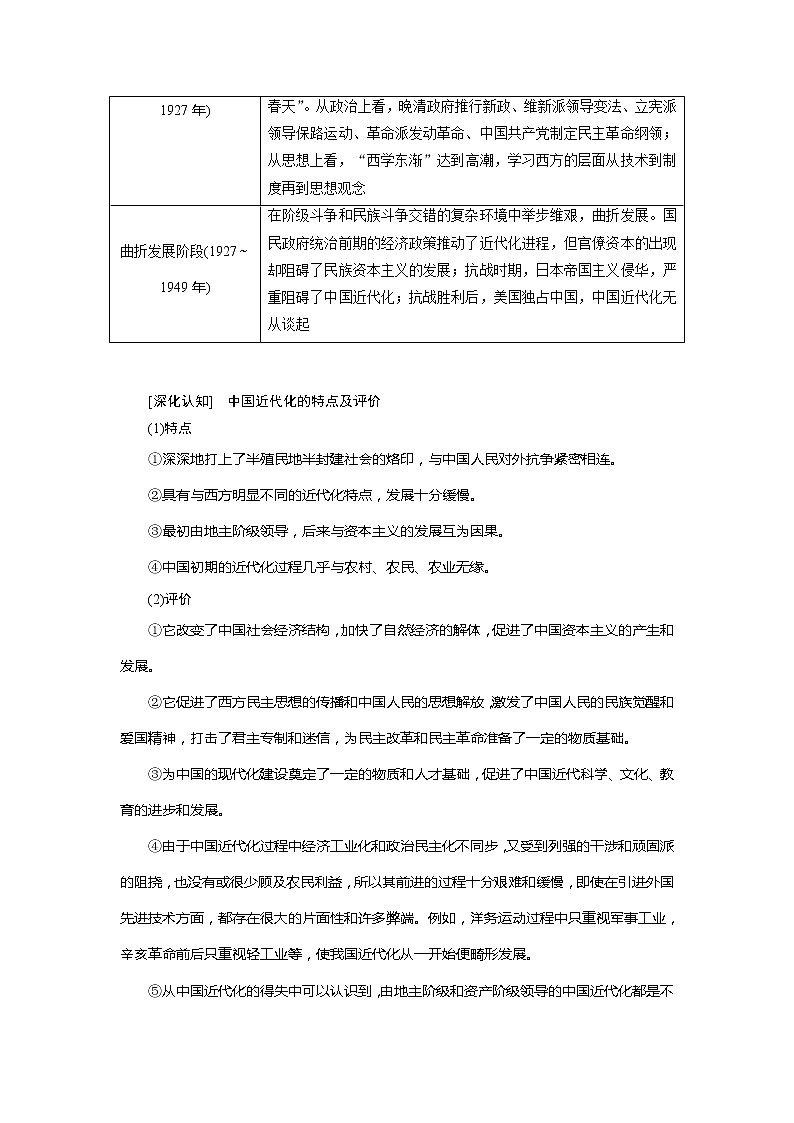 2020版高考历史新创新一轮复习人民版讲义：必修二专题七专题核心素养提升——历史的源头在过去历史的生命在现实历史的智慧在未来03