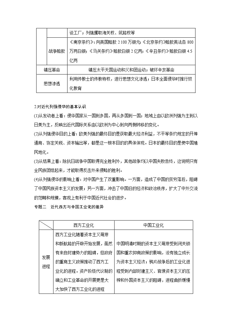 2020版高考历史新增分大一轮人教版（通史）讲义：第六单元晚清时期的中国单元综合提升02