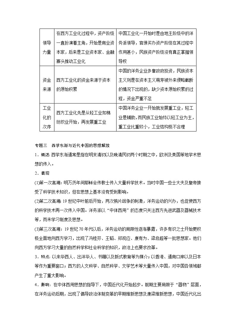2020版高考历史新增分大一轮人教版（通史）讲义：第六单元晚清时期的中国单元综合提升03