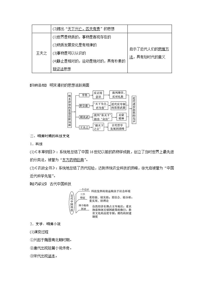 2020版高考历史新增分大一轮人教版（通史）讲义：第五单元中华文明的辉煌与危机第12讲02
