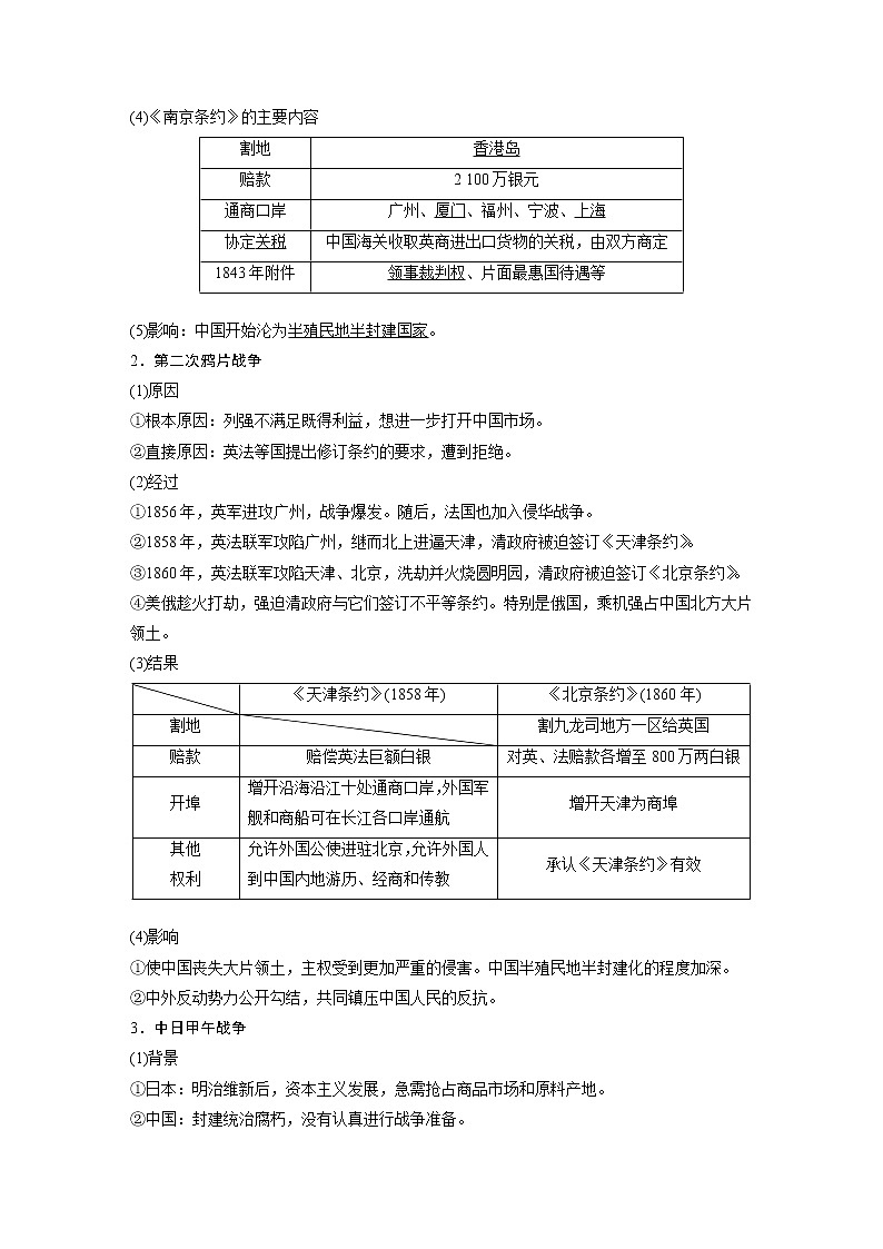 2020版高考历史新增分大一轮人民（通史）版讲义：第6单元晚清时期的中国第13讲02