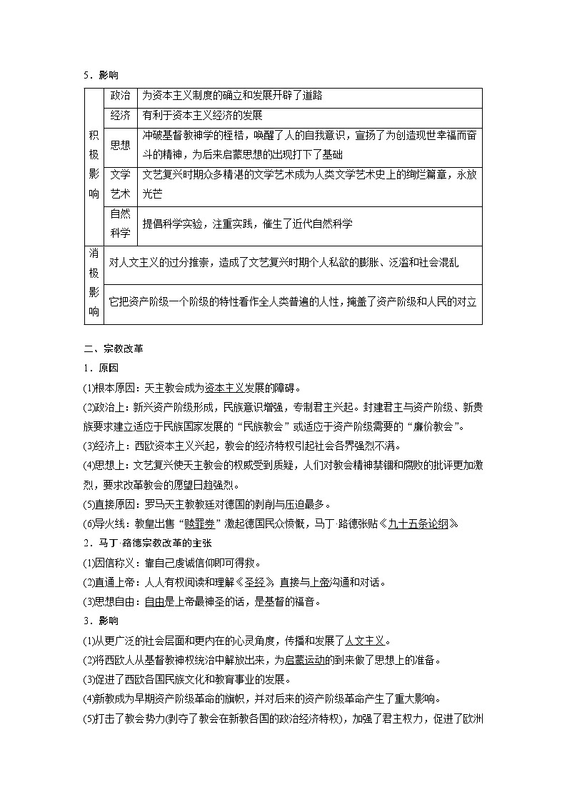 2020版高考历史新增分大一轮人民（通史）版讲义：第12单元西方近代工业文明的前奏第30讲02