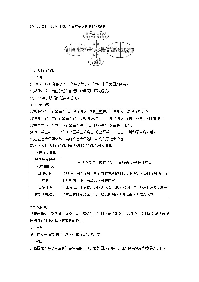 2020版高考历史新增分大一轮人民版讲义：专题十各国经济体制的创新和调整第28讲第2页