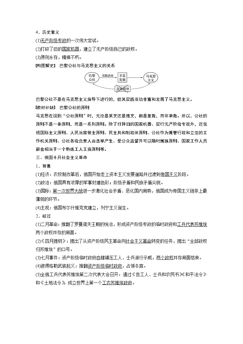 2020版高考历史新增分大一轮人民版讲义：专题四古代希腊、罗马和近代西方的政治文明第15讲第2页