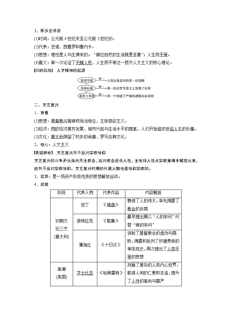 2020版高考历史新增分大一轮人民版讲义：专题十四西方人文精神的起源与发展第38讲第3页