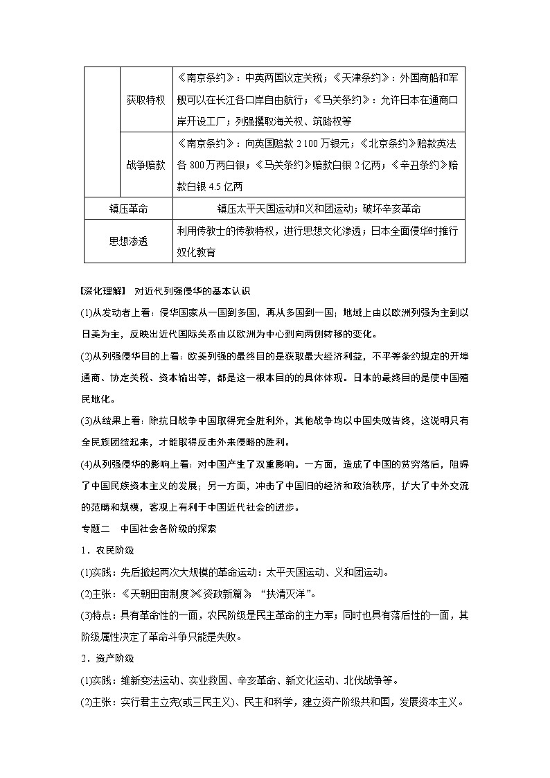 2020版高考历史新增分大一轮新高考（鲁京津琼）讲义：第二单元列强侵华与近代民主革命单元综合提升第2页