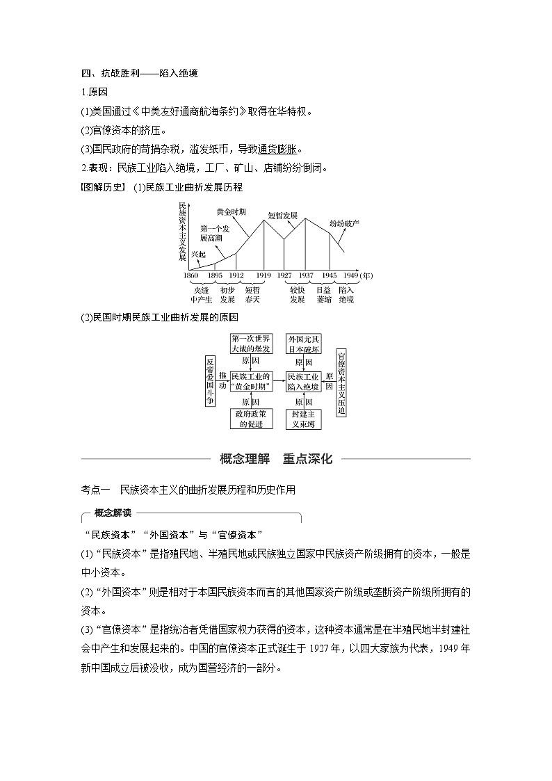 2020版高考历史新增分大一轮新高考江苏专用版讲义：第八单元近代中国经济与近现代社会生活的变迁第23讲02