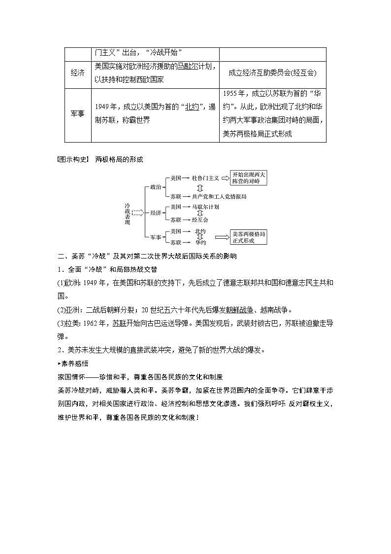 2020版高考历史新增分大一轮新高考江苏专用版讲义：第五单元当今世界政治格局与现代中国外交第15讲第2页