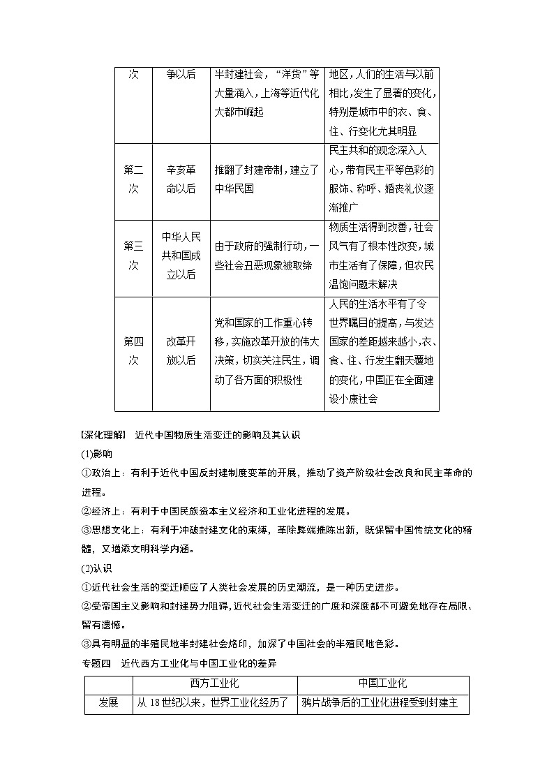 2020版高考历史新增分大一轮岳麓版讲义：第八单元工业文明对中国的冲击单元综合提升第3页