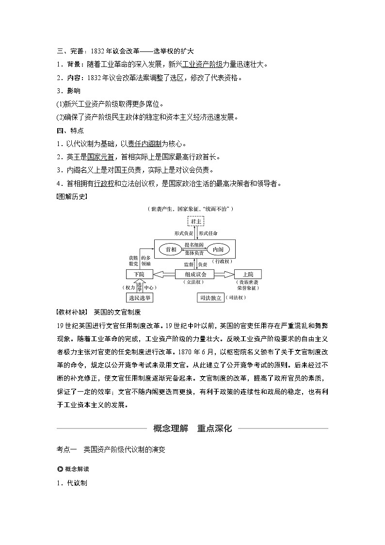 2020版高考历史新增分大一轮岳麓版讲义：第二单元古代希腊、罗马和近代西方的政治制度第6讲第2页