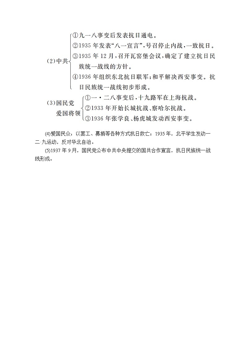 2021届高考历史人教版一轮创新学案与作业：第三单元第15讲抗日战争和解放战争02