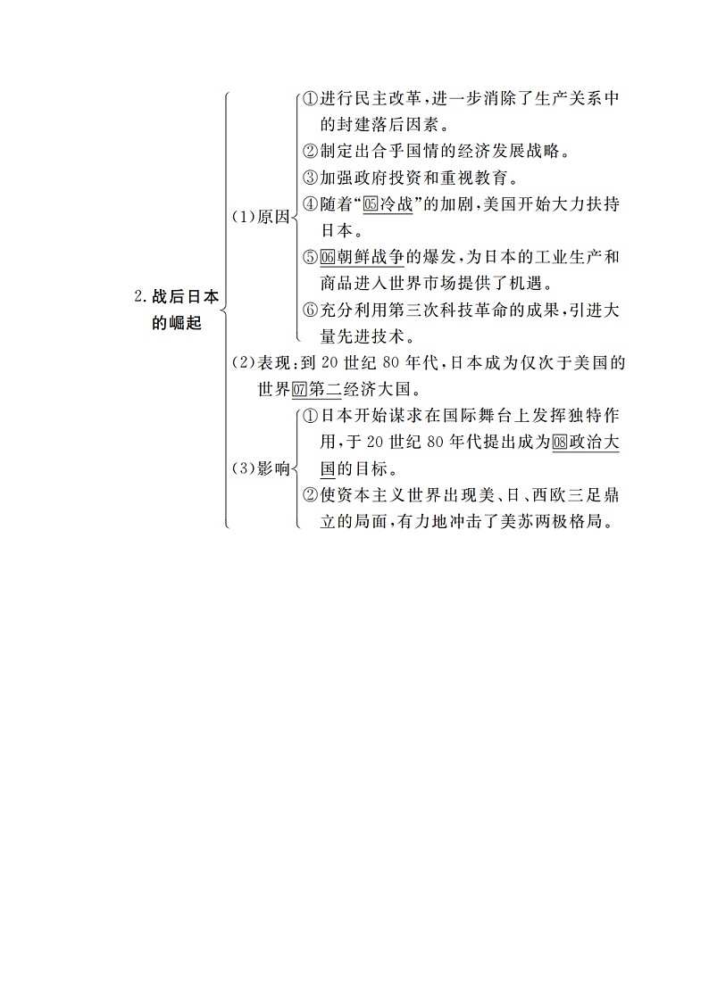 2021届高考历史人教版一轮创新学案与作业：第五单元第19讲世界多极化趋势的出现和加强02