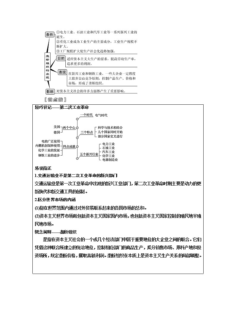 2020高考历史新一线大一轮专题复习模式江苏专用讲义：模块二第七单元第16讲　两次工业革命03