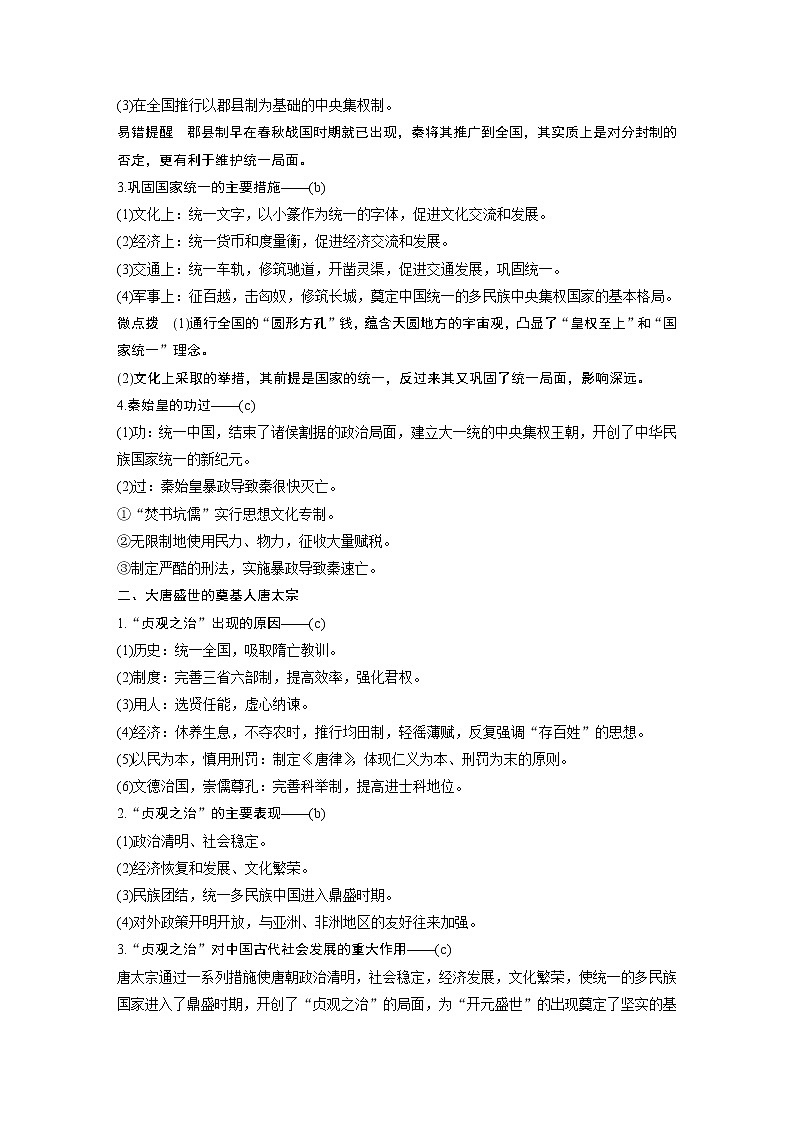 2020版历史新导学浙江选考大一轮精讲精讲义：选修4　中外历史人物评说第46讲02