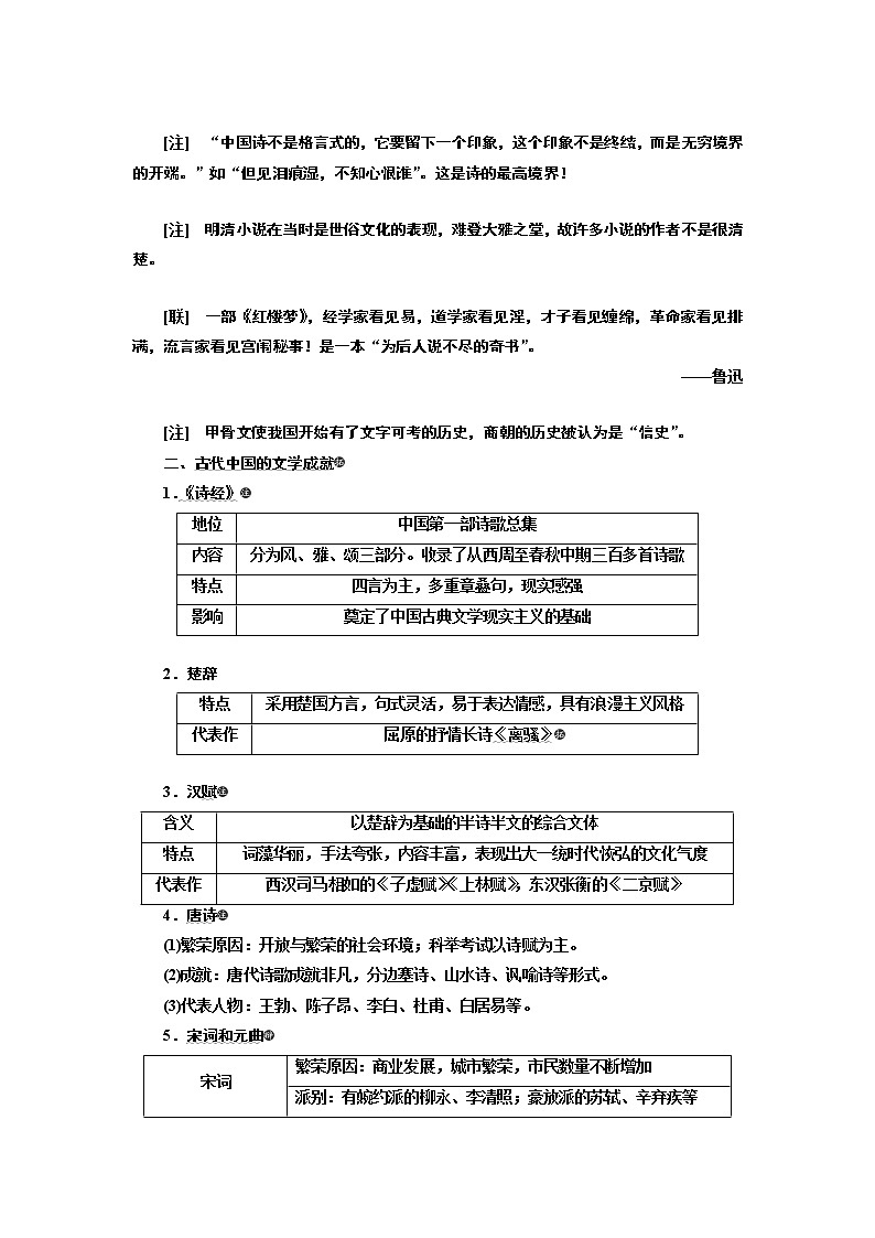 2020版高考一轮复习历史专题复习模式人民版学案：专题十二课题三十六　古代中国的科学技术与文化03