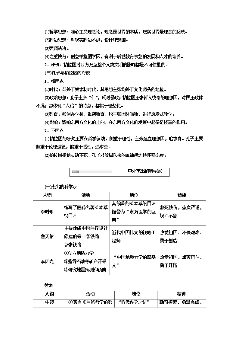 2020版高考历史一轮通史复习教师用书：选修4中外历史人物评说03