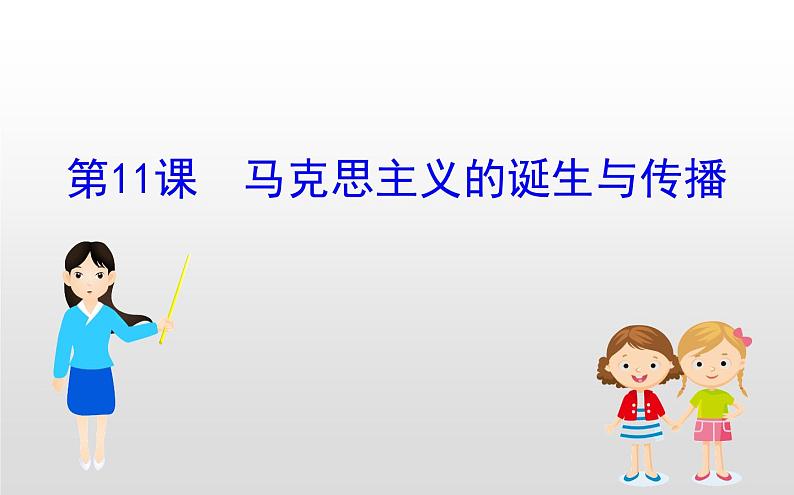 （新教材）统编版高中历史必修下册课件：5.11马克思主义的诞生与传播01