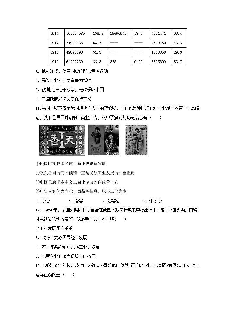 【历史】安徽省六安市舒城中学2018-2019学年高二上学期第二次统考试题03